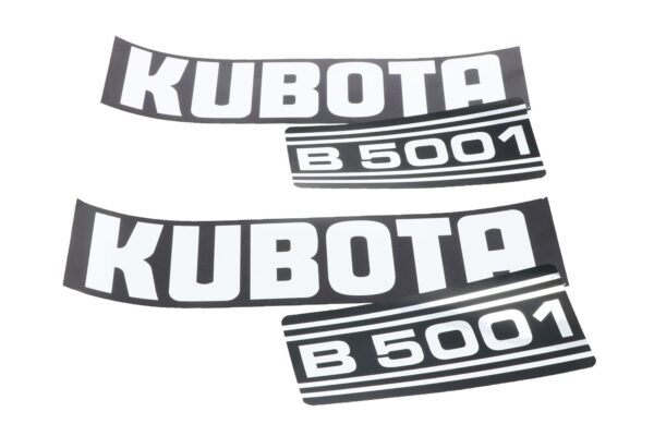 Aufklebersatz Motorhaube Kubota B5001