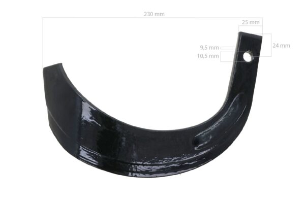 Kubota Fräsmesser Links L1-18, L1-20 – Bild 2