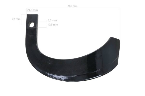 Yanmar Fräsmesser Links YM, RS1200 – Bild 2