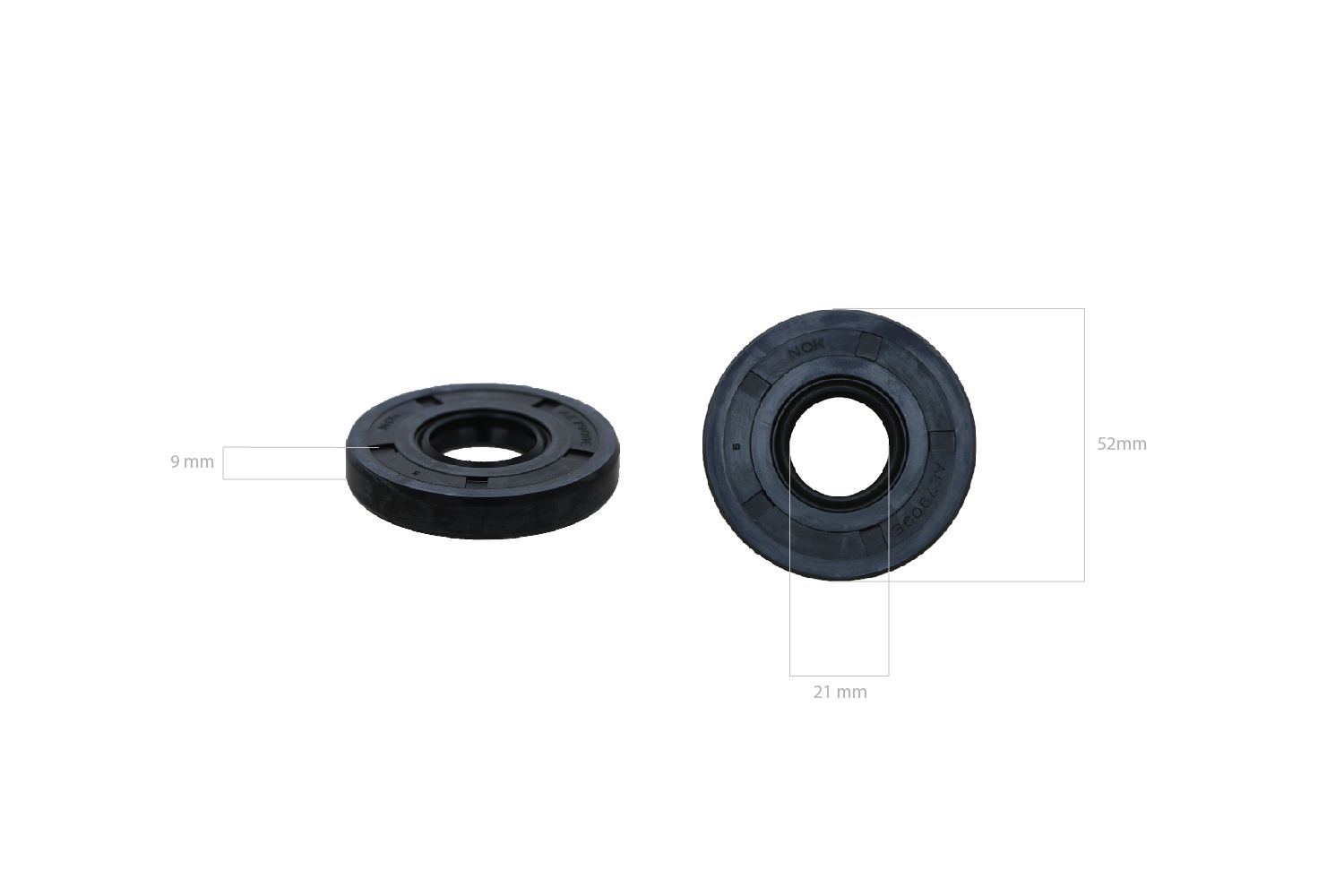 Dichtring zu Differenzial Vorderachse Iseki TX, TG, TH, TM, TLE, Geas, 2115, 2120, 2125, 3125, 3130, 3135
