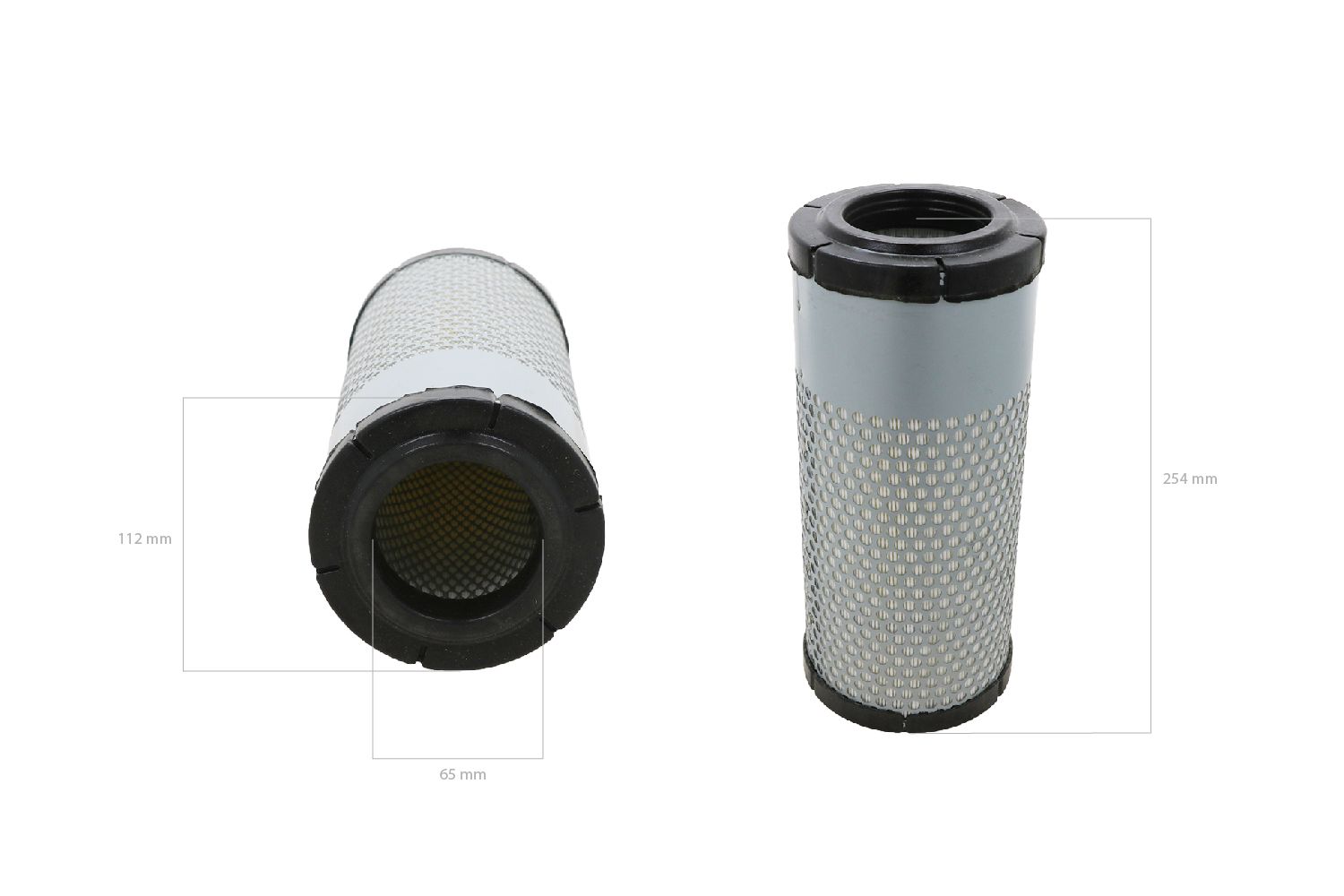 Luftfilter Iseki TG-, TH-, TLE-Typen, Hitachi Zaxis, Yanmar VIO, YT, Etc,