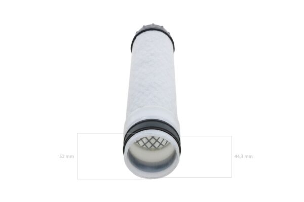 Luftfilter (innen) Iseki, SF, SZ, TG, TLE-Typen, Massey Ferguson, Agco, Challenger, – Bild 2