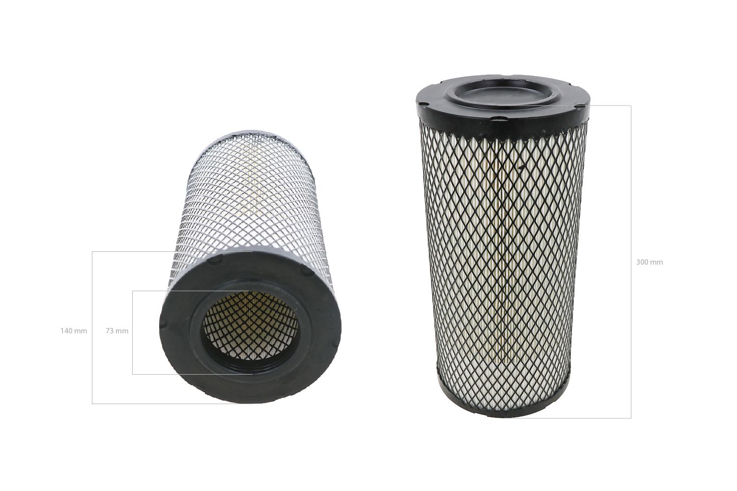 Luftfilter Iseki NT, NTA, SF, TG, TLE, Massey Ferguson, Yanmar, Hitachi,