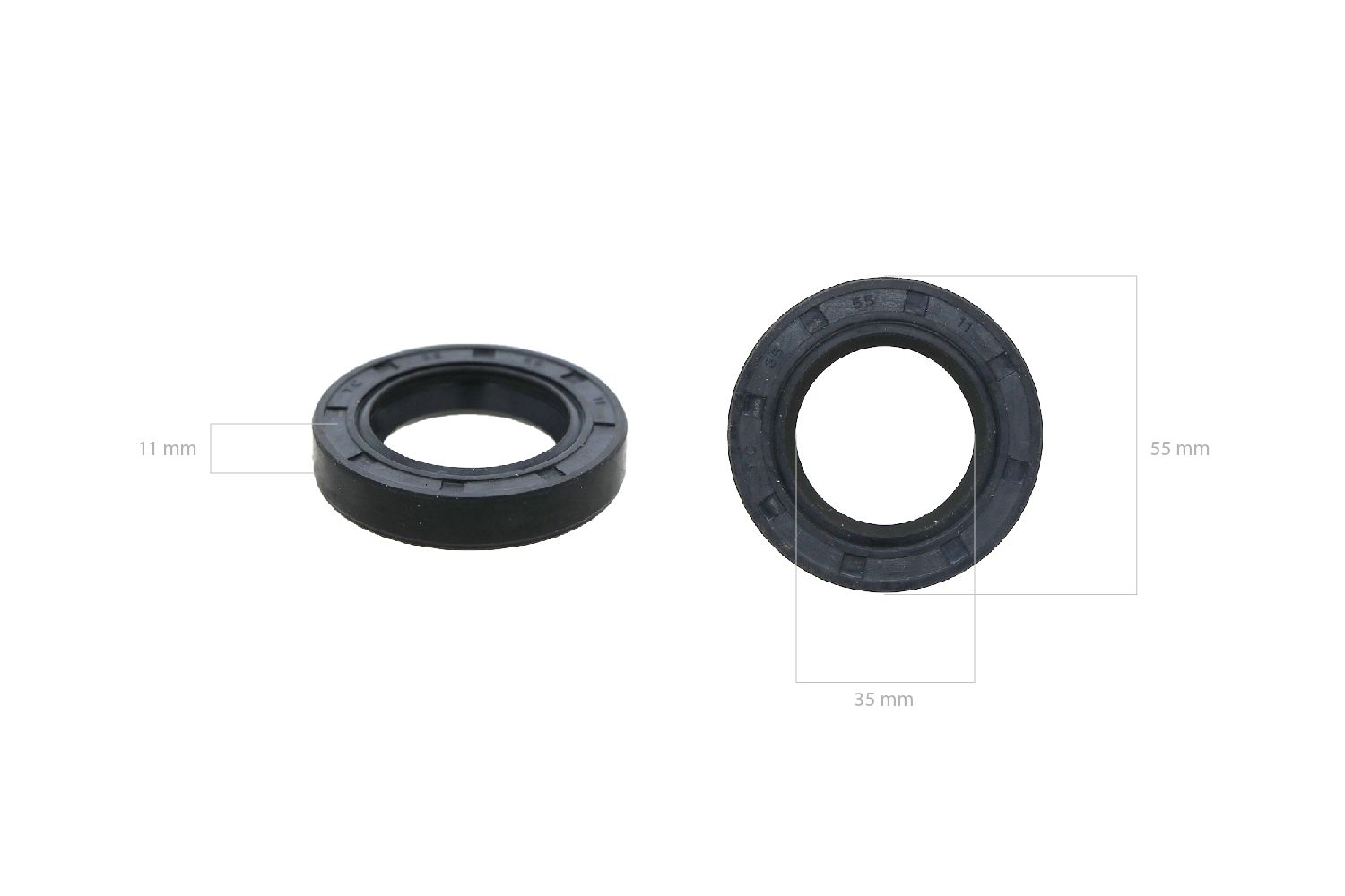 PTO-Dichtung 35x55x11 Yanmar, Massey Ferguson, Ford / New Holland, Fiat,