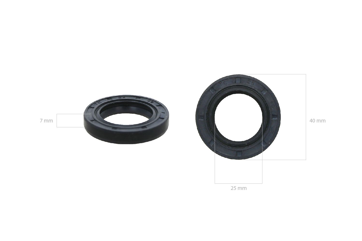 Dichtung für Vorderachs 4WD Yanmar YM-serie, Iseki,