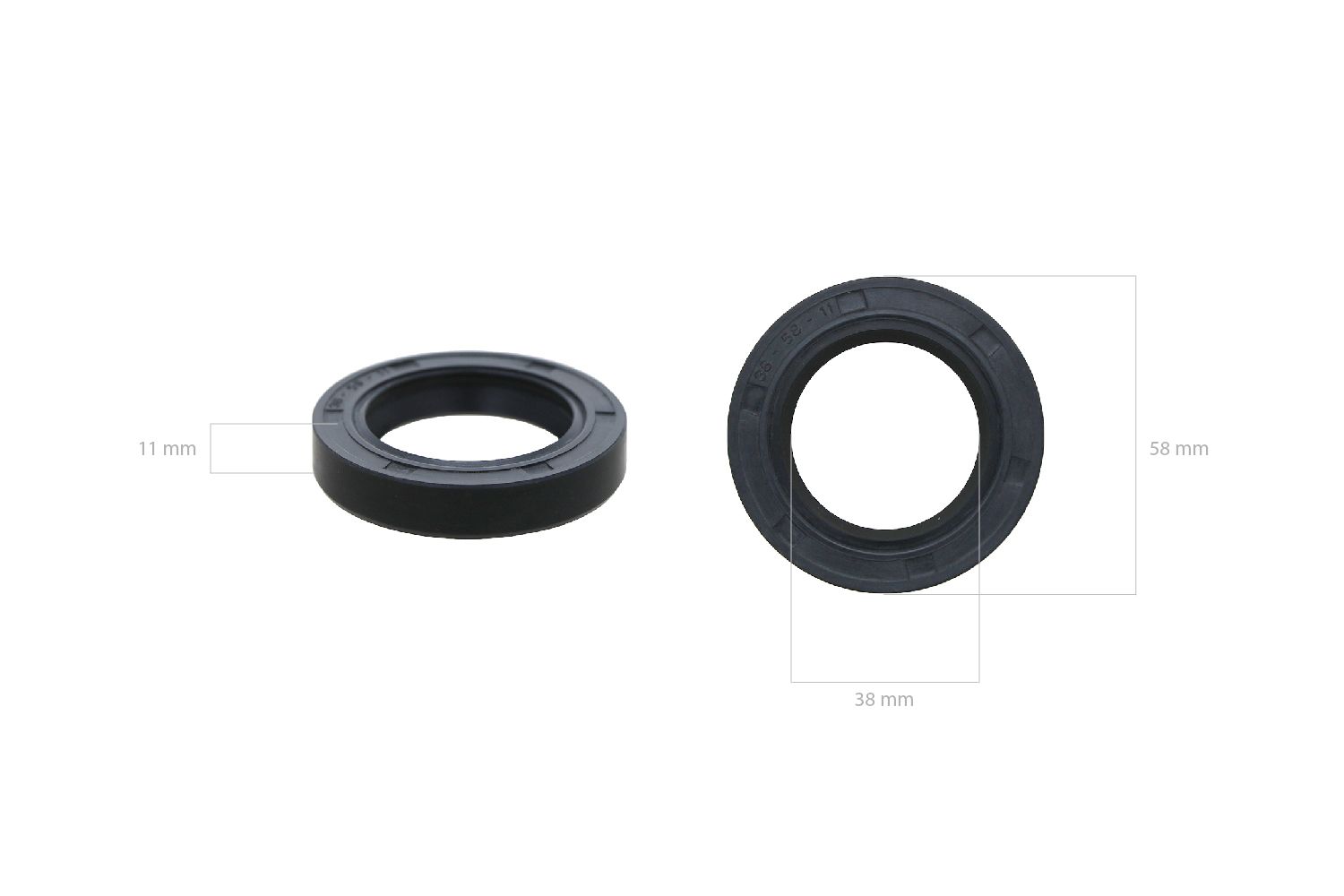 Dichtring Zapfwelle YM1500, Vorderachse YM1700, YM2000, Bremswelle YM195, YM240, YM1600, YM1700, YM1900, YM2000