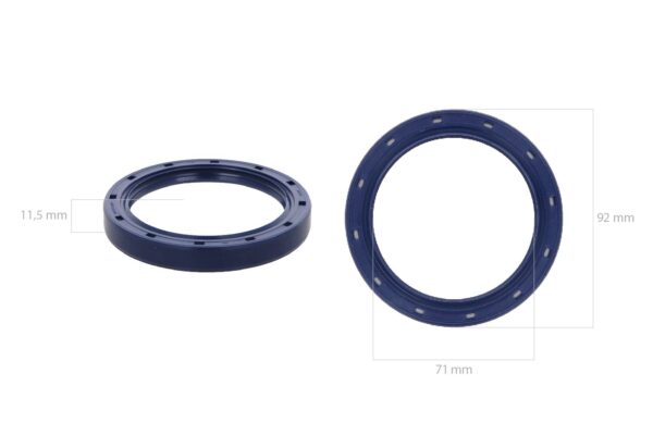 Iseki Kurbelwellendichtung Kupplungsseite K3A, K3B, K3C, K3D, K3E, K3F, TX, TU, Landhope – Bild 4