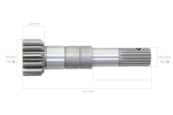 Iseki Getriebe der Eingangswelle TU, TX, Bolens, G154, G174 – Bild 2