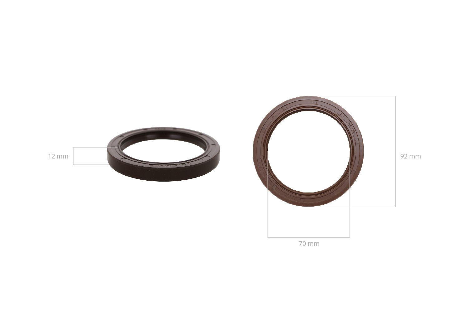 Kurbelwelle Dichtring (Hinteren) Mitsubishi K-, MVS3L, MVS3L2, S3L, S3L2, S4L, S4L2, Captain, Startrac, Usw.,