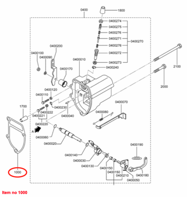 Dichtung Reglergehäuse Mitsubishi, S3L, S3L2, S4L, S4L2, Captain, Startrac, Usw., – Bild 2