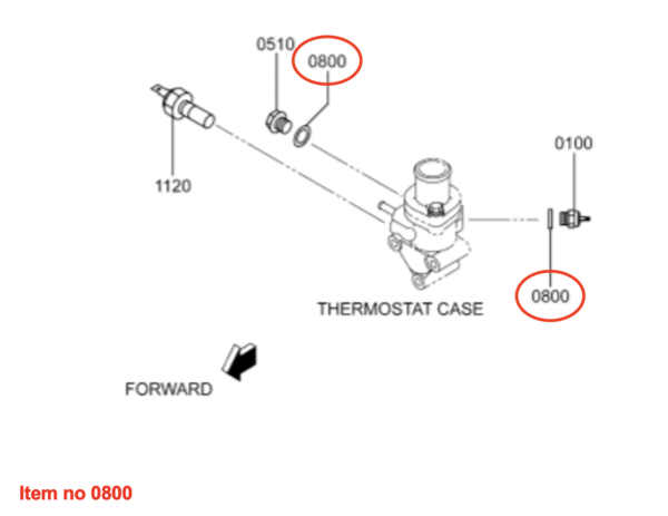 Bonded Seal 16mm Mitsubishi, S3L, S3L2, S4L, S4L2, Captain, Startrac, Etc., – Bild 3