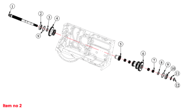 Kegelrollenlager 30206 Captain, Startrac, Antonio Carraro, Iseki, Yanmar, Usw., – Bild 5