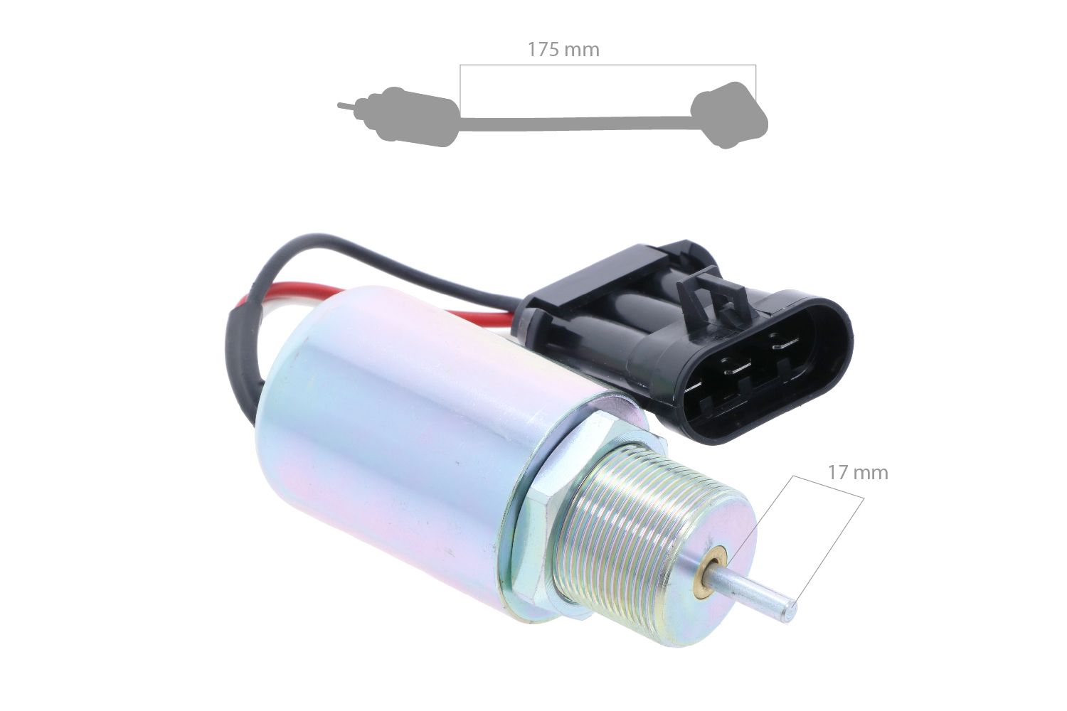 Stop Solenoid Mitsubishi L3A, L3C, L3E, L3E2