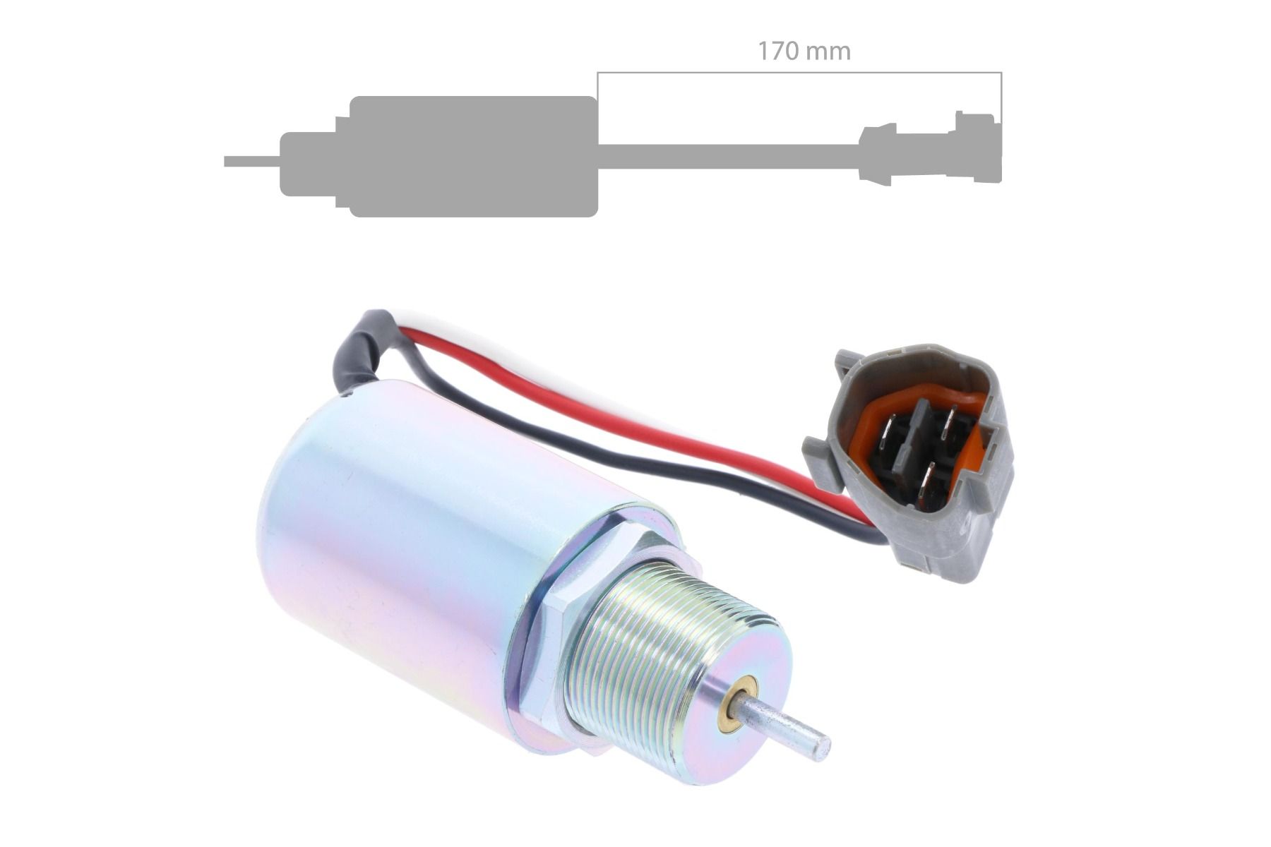 Stop Solenoid Mitsubishi, S3L, S3L2, S4L, S4L2