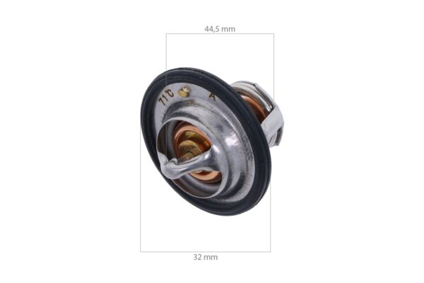 Thermostat Yanmar 2T72, 3T72, 3T75, 3T80, 3T84, 3T90, 3TG72, 3TNA72, 3TNC80, 3TNE68, 3TNE74, 3TNV76, 3TNV80, Komatsu 3D72, 3D74, 3D75, 3D84 – Bild 2