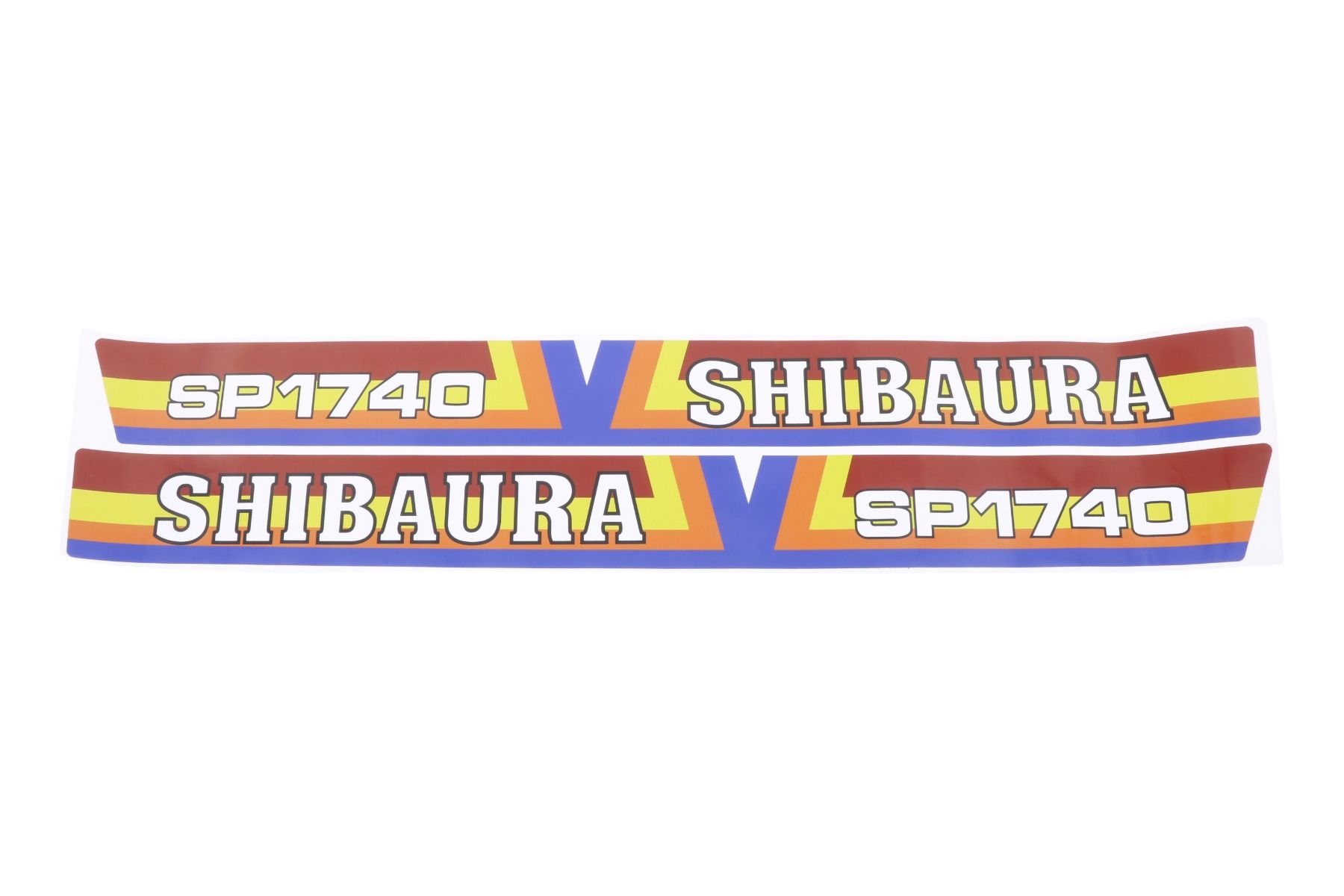 Aufklebersatz Motorhaube Shibaura SP1740