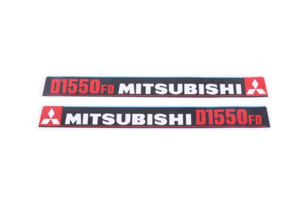 Aufklebersatz Motorhaube Mitsubishi D1550