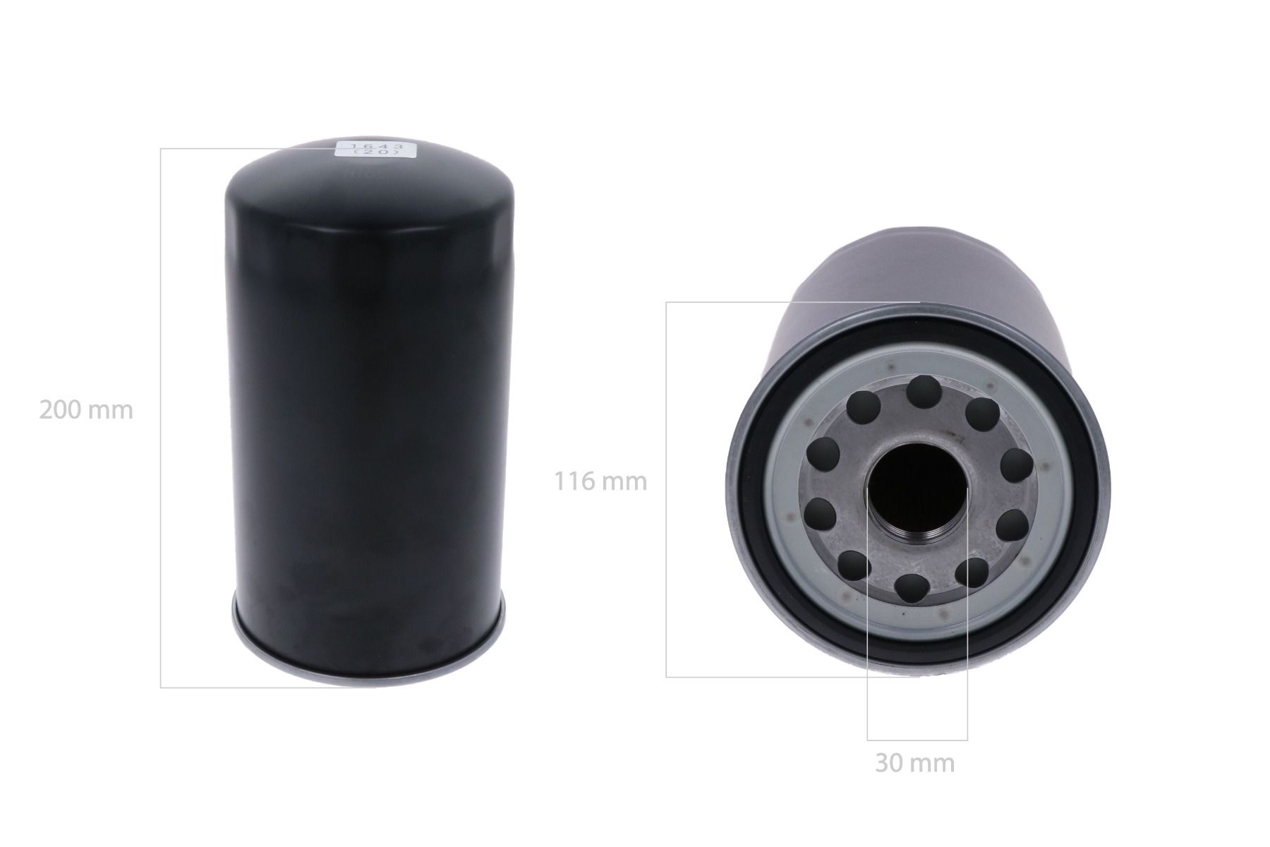 Hydraulikfilter Iseki GEAS, TG, TJ, TK, Agco ST, Challenger MT, Massey Ferguson 1240, 1250, 1260, 1531, 1533, 1540, 1547, 1552