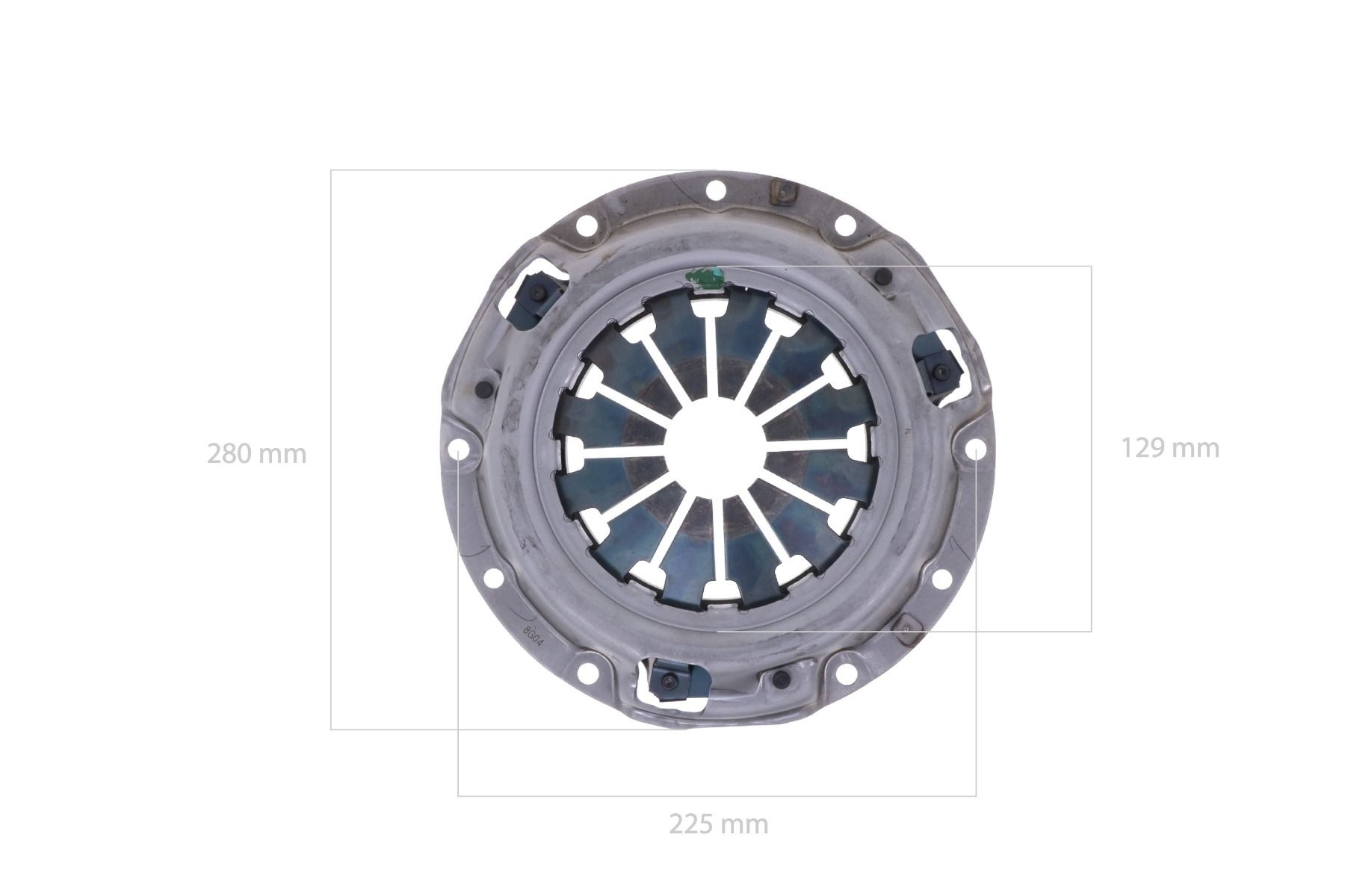 Druckplatte Kubota B1220, B1410, B1610, B1620, B1820