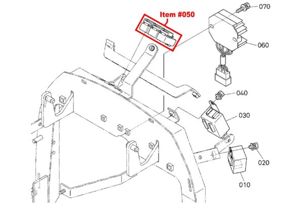 Relaisstarter Kubota B, K, KX, L, LA, LM, LX, M, MX, R, STV, SVL, TL, U-Typen – Bild 3