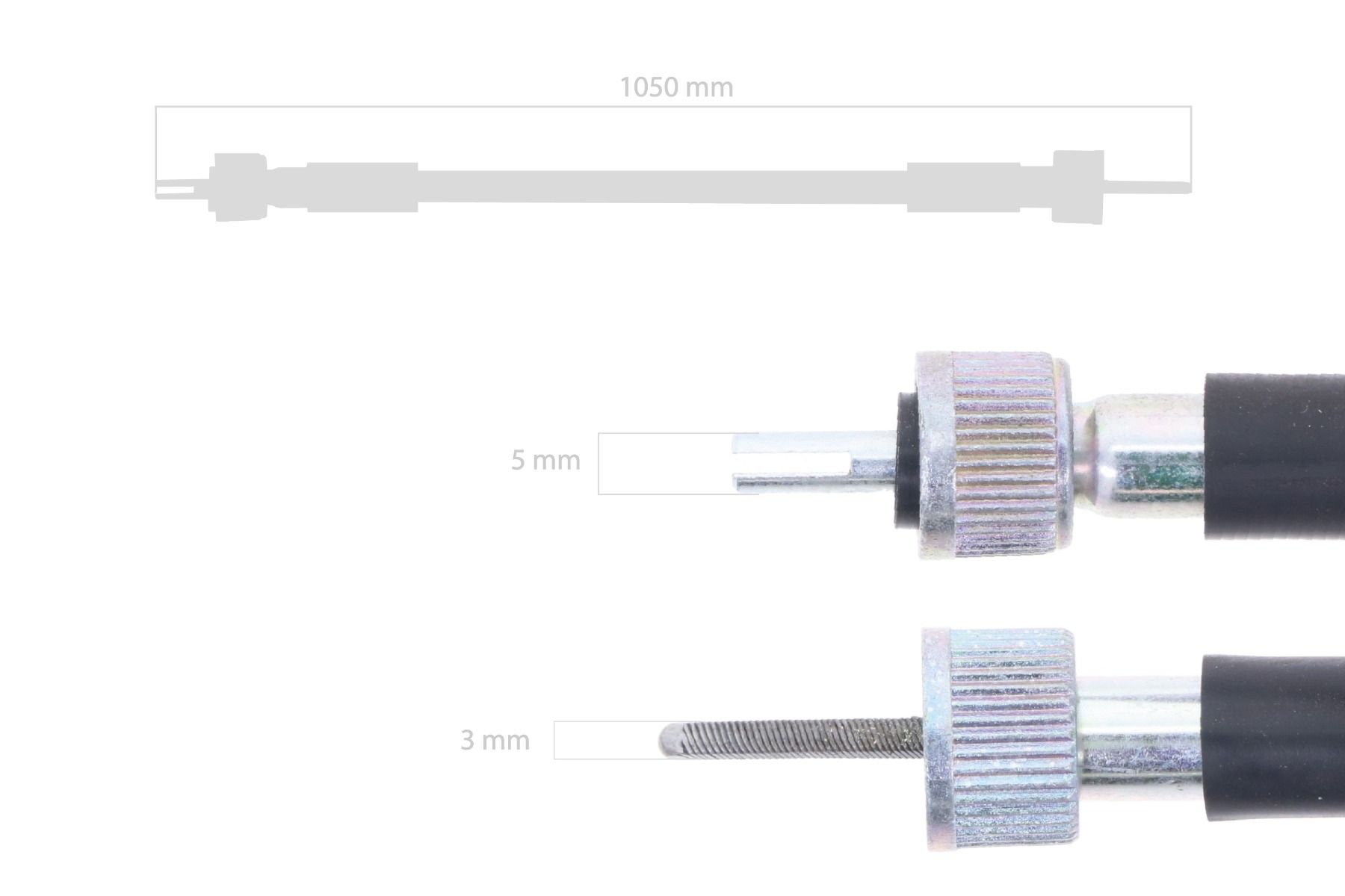 Tachowelle Kubota B, L1, L, M, ST, STV-typen