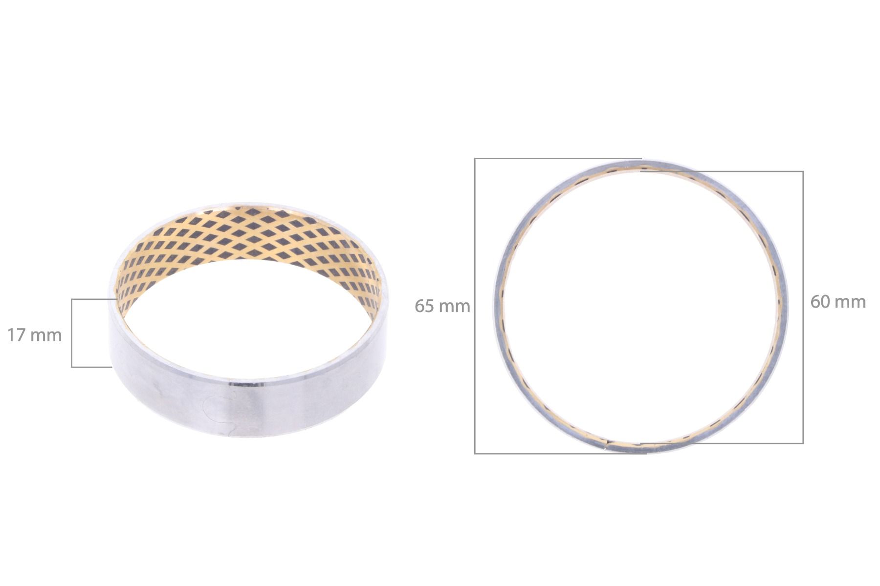 Lagerbuchse Vorderachse 4WD Iseki TE3210, TU1400, TU1401, TU1500, TU1501, TU1600, TU1601, TU1700, TU1701, TU1900, TU1901, TU2100, TU2101,