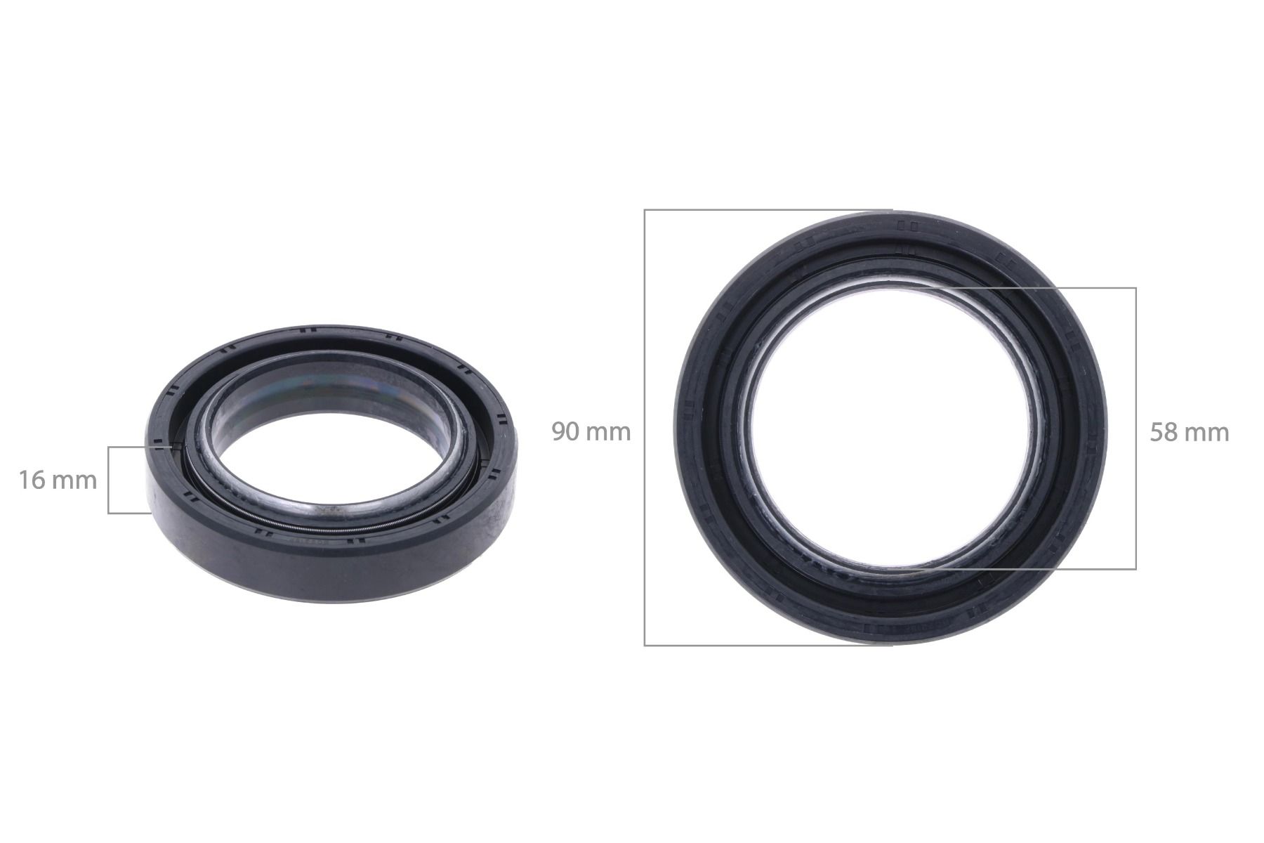 Dichtring Hinterachse Kubota GL, L, L1-Typen, Hinomoto NX-Typen