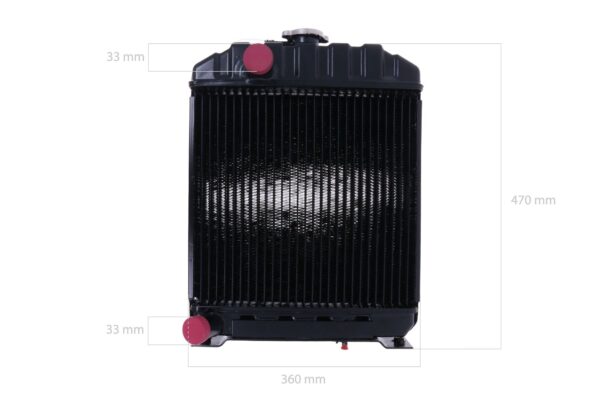 Radiateur Kubota L1801, L2000, L2001, L2200, L2201, L225, L235, L245 – Bild 2