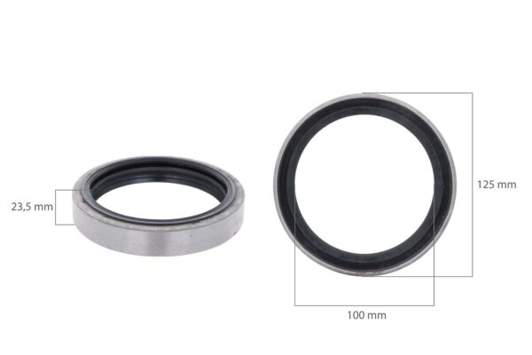 Kurbelwelle Dichtring  (Vorderseite) Komatsu S4D155-4, S6D155-4, SA6D155-4, 6D155A-1, 6D355A-3, 6D355A-5, – Bild 2