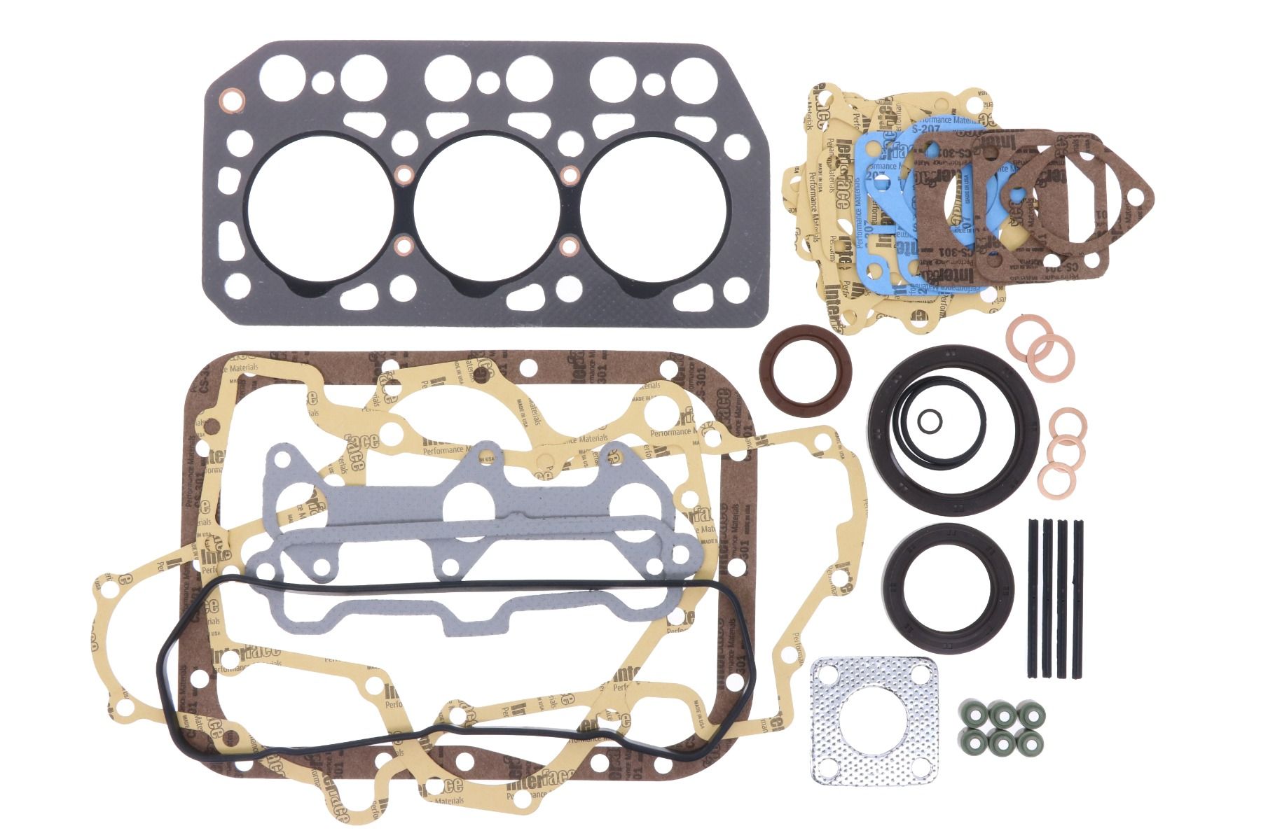 Kopfdichtungsatz Mitsubishi K3E-IDI, K3E-DI,