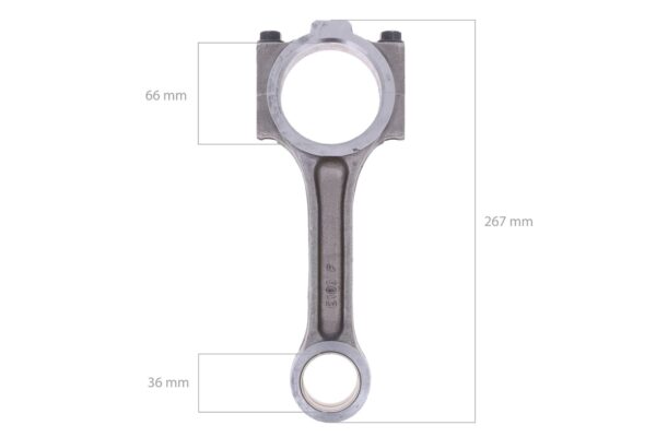Pleuelstange Yanmar 4TNE106D, 4TNE106T, 4TNV106, 4TNV106T, Komatsu – Bild 2
