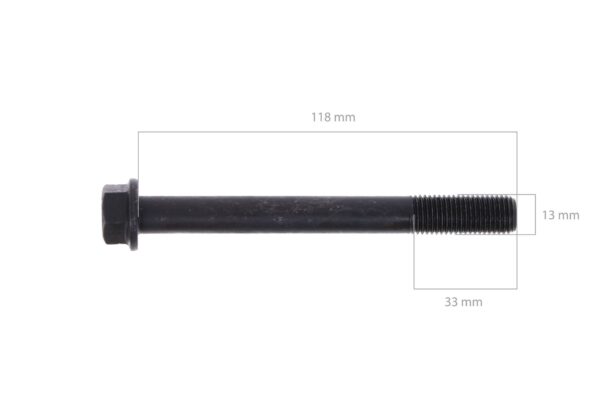 Zylinderkopfschraube Yanmar 4TNE106, 4TNV106, Marine, Komatsu 4D106, S4D106, – Bild 2