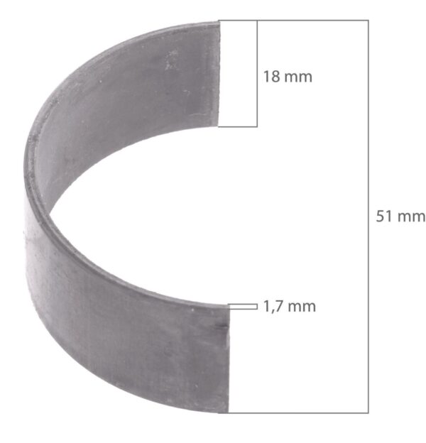 Drijfstanglager +0.25 Yanmar 2TR13, 3T84, YM – Bild 3