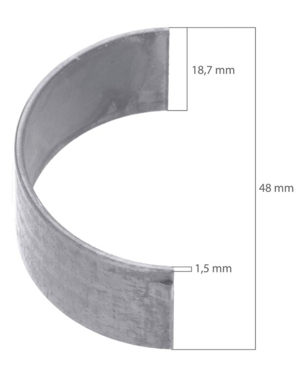 Drijfstanglager +0.75 Yanmar 2TR13, 3T84, YM – Bild 3