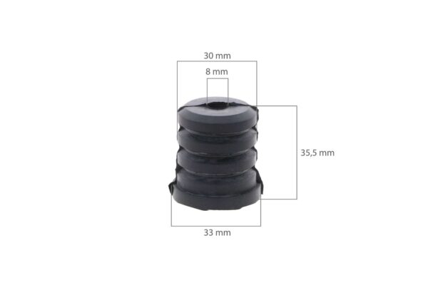 Stoelstang rubber Yanmar YM, F, FX – Bild 2