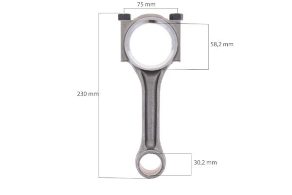 Pleuel Yanmar 2T84, 2T90, 2TR16, 2TR17, 2TR20, 3T84 – Bild 2