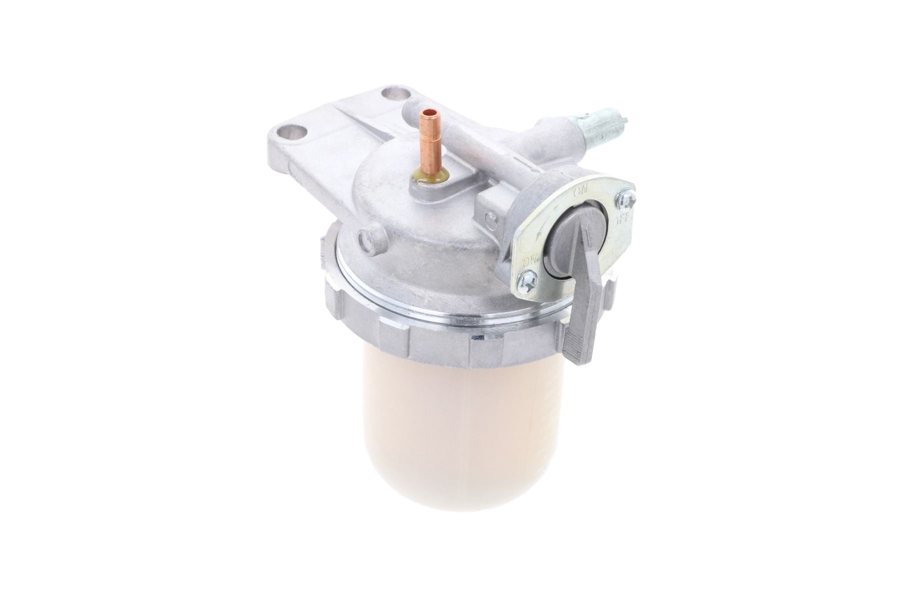 Kraftstofffiltergehäuse kpl. Kubota GL-, KH-, L1-, L-, M-, MX-, SQ-Types, Hinomoto NX-Types, Denyo, Multiquip,