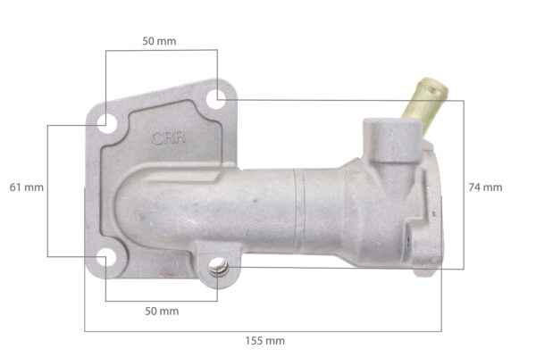 Thermostatgehäuse Kubota L, L1, M, T serie – Bild 3