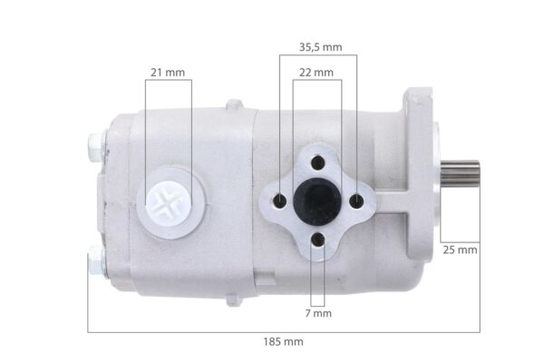 Kubota Hydraulik / Lenkpumpe L-, L1-Types, – Bild 3