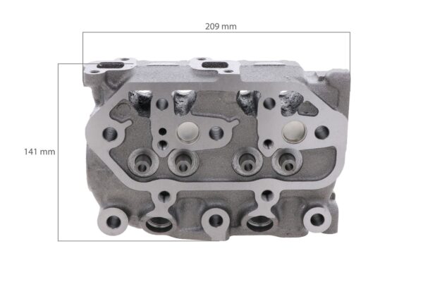 Zylinderkopf Indirekte Einspritzung Mitsubishi L2A, L2B, L2C, Casalini, Vetus, Sole, Etc – Bild 2