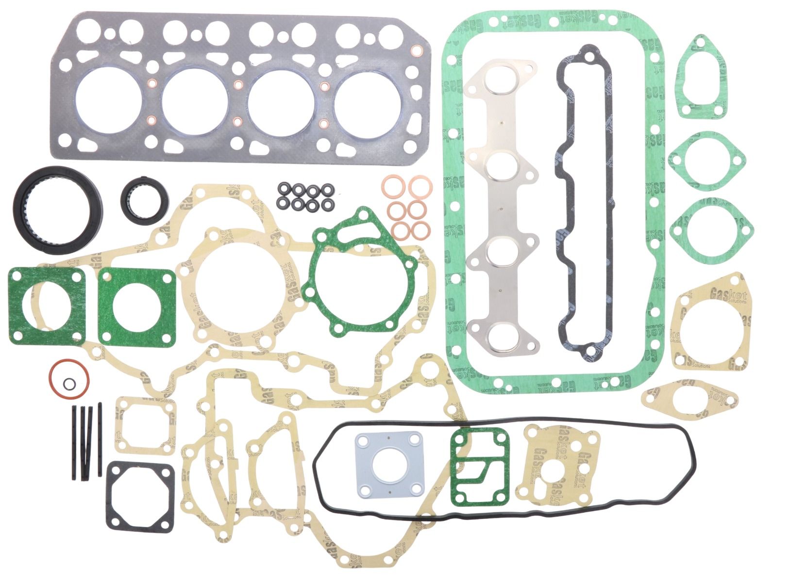 Kopfdichtungssatz Mitsubishi K4A D1650, D1850, Airman DCX180, Satoh / Kumiai ST1620, ST1640, ST1820, ST1840