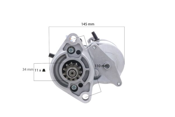 Anlasser 12V. Shibaura, Case IH, New Holland, Ransomes, Fiat Hitachi, Terex, Etc., – Bild 4