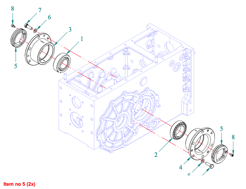 Nussprüfung Differential Captain 273 (7G), Startrac 273 (7G),