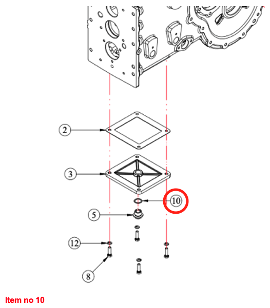 Kupferring Ø21xØ26x1.5 mm Captain, Startrac, Agritech, Antonio Carraro, Usw.,