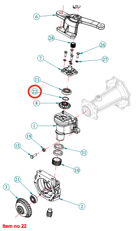 Passscheibe Ø29xØ37x0.3mm Captain, Startrac, Agritech, Antonio Carraro, Usw.,