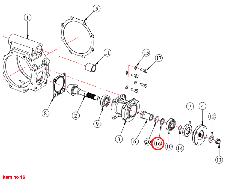Passscheibe Ø20.5xØ30x0.5mm Captain, Startrac, Agritech, Antonio Carraro, Usw.,