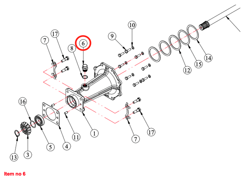 Entlüfter Stopfen ½” BSP 4WD Captain, Startrac, Agritech, Antonio Carraro, Usw.,