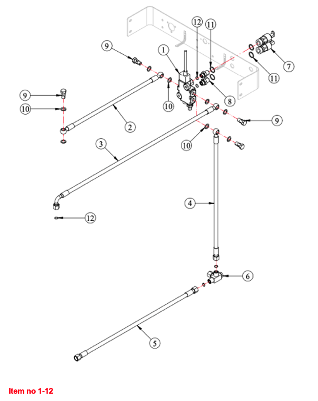 Hydraulikventil (Satz) Captain, Startrac, Antonio Carraro,