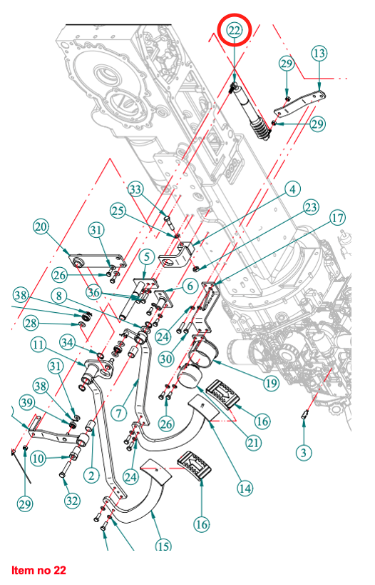 Gasfeder Neutralisation HST, Captain, Startrac, Antonio Carraro,