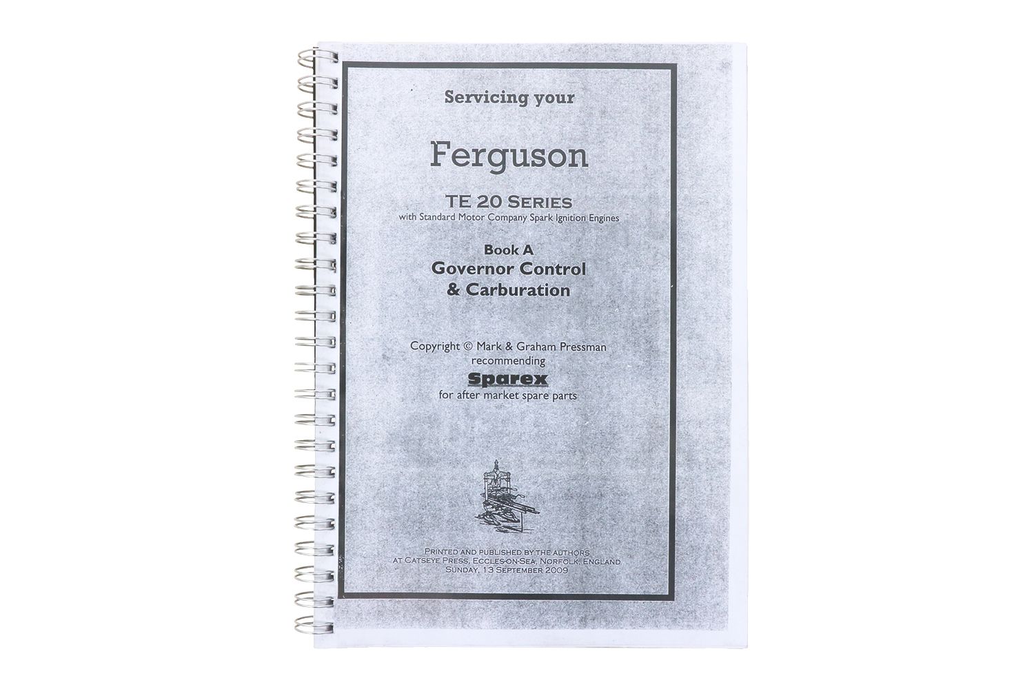 Handbuch Kraftstoffsystem Massey Ferguson TE20, TEA20, TED20 (Englisch)